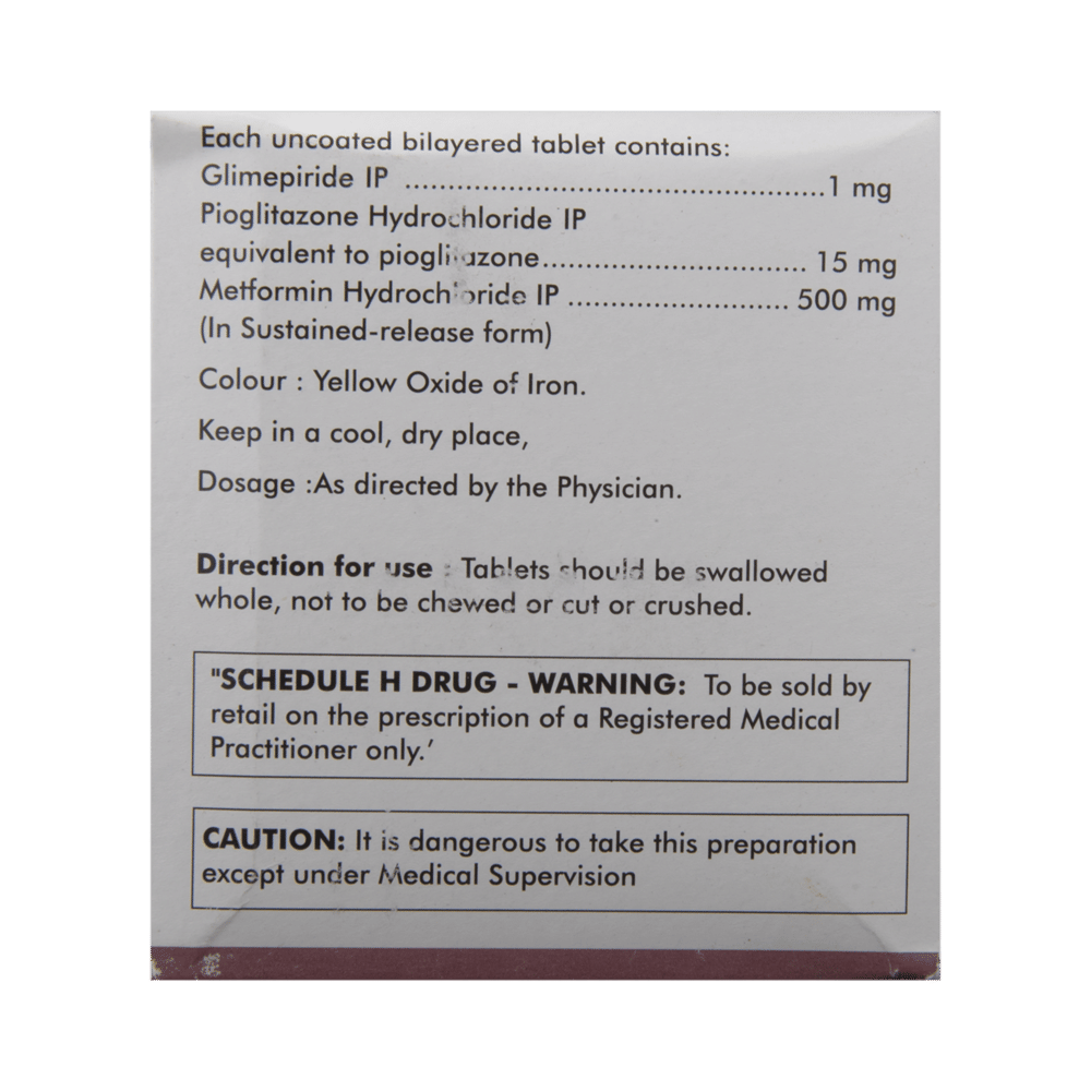 TRIpride 1 Tablet SR