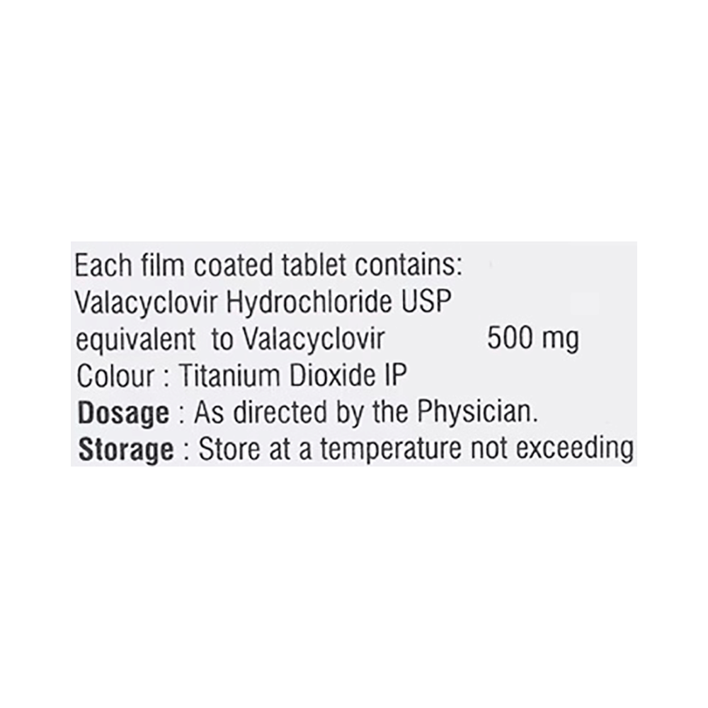 Herpival 500mg Tablet