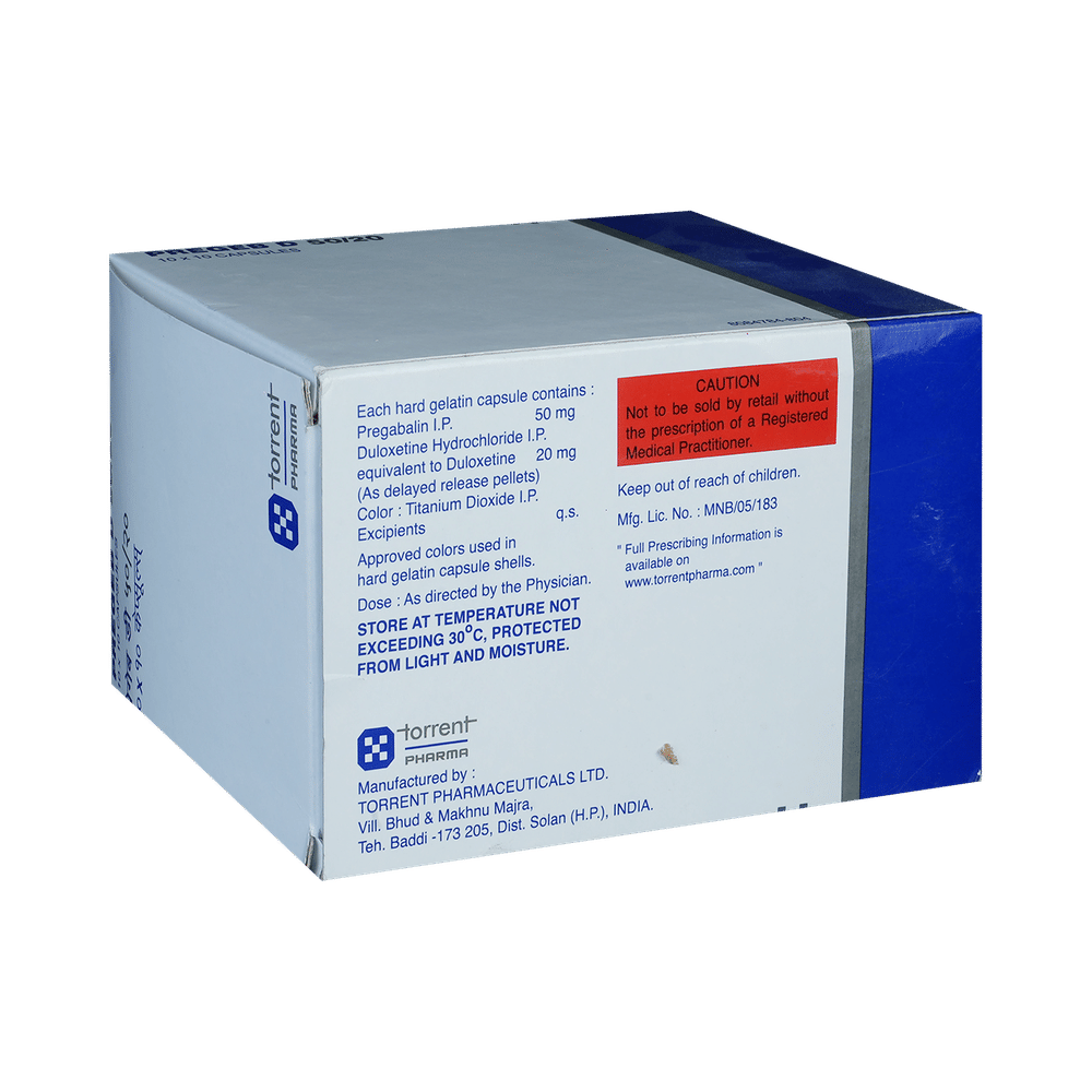 Pregeb D 50/20 Capsule