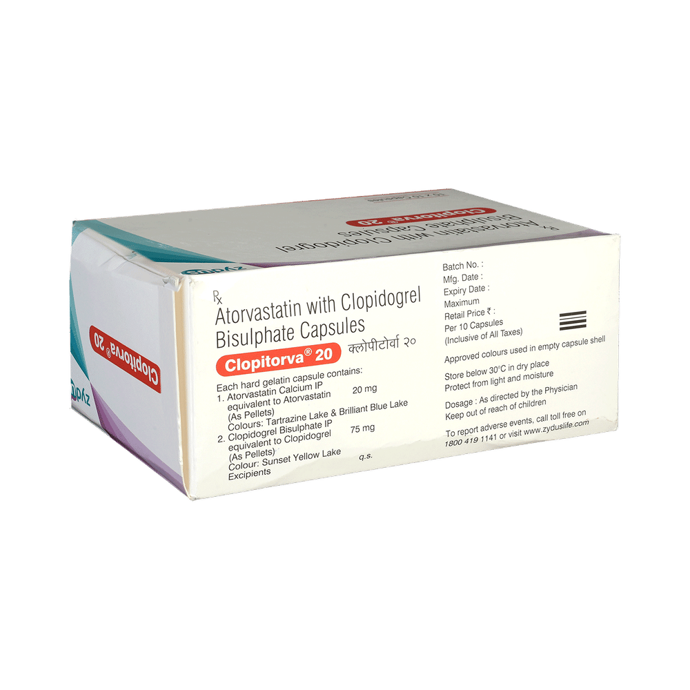 Clopitorva 20 Capsule
