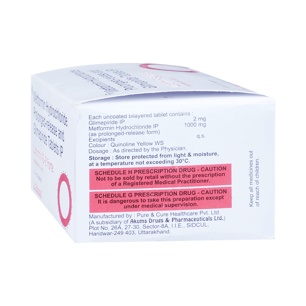Laformin-G Forte 2mg/1000mg Tablet