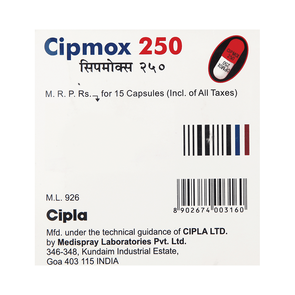 cipMOX 250 Capsule