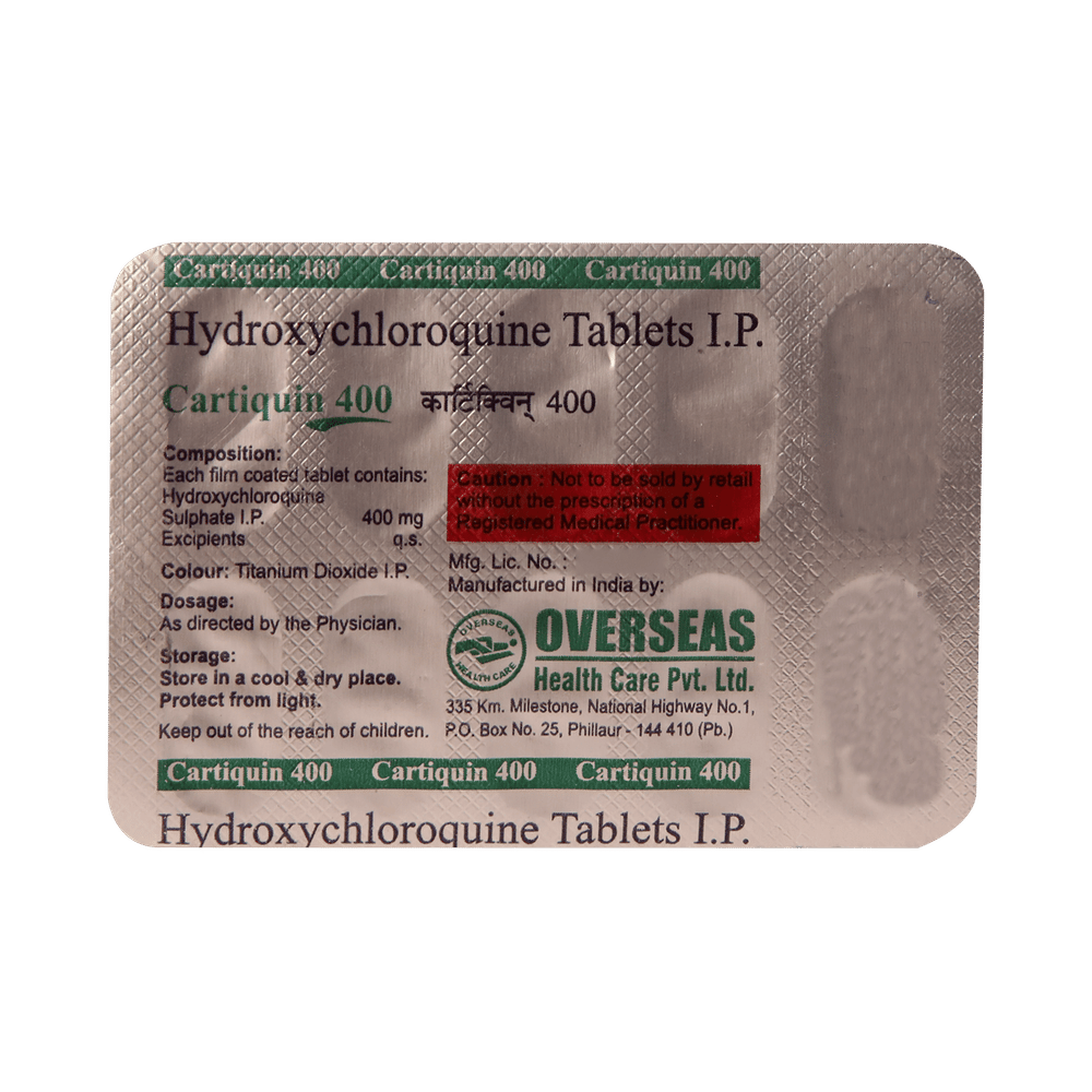 Cartiquin 400mg Tablet