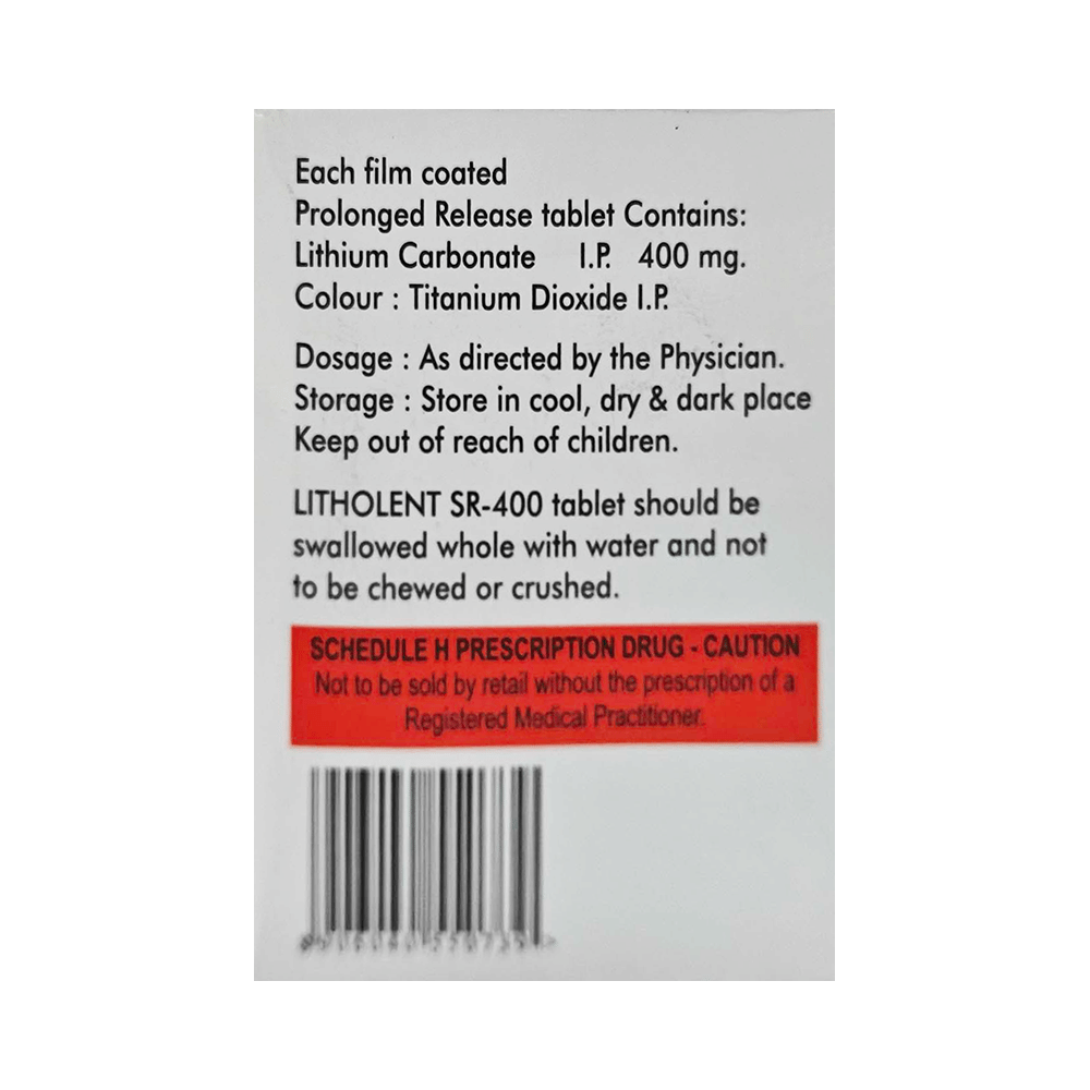Litholent SR 400 Tablet