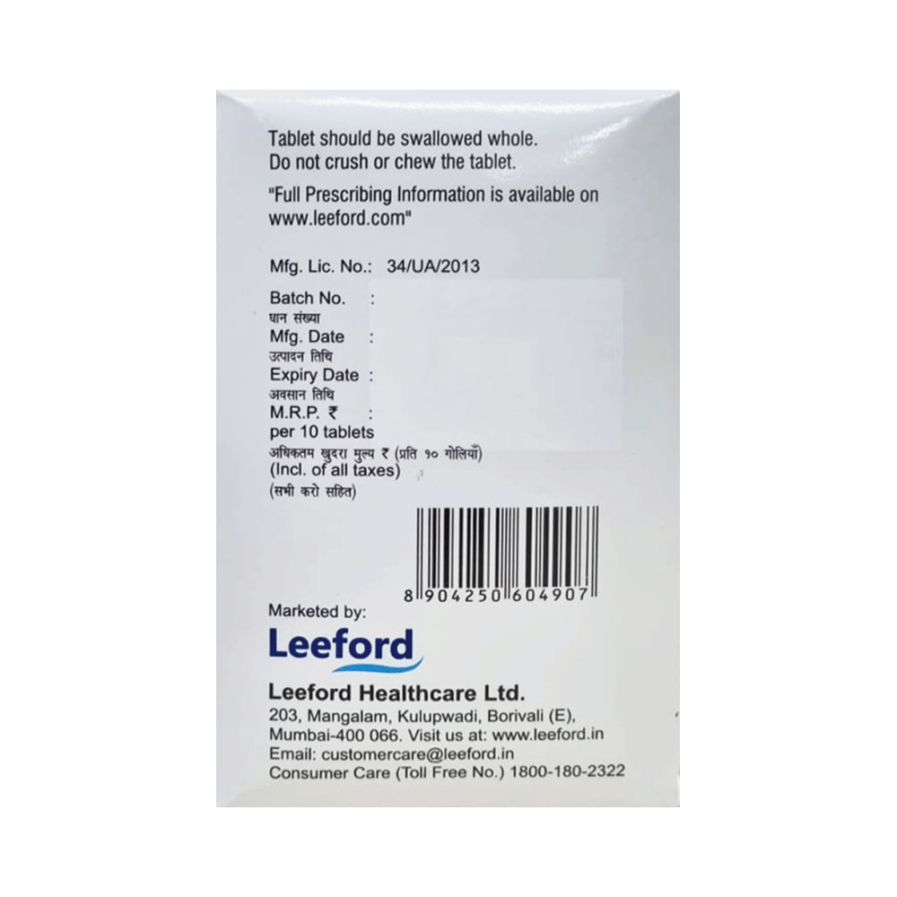 Debiliptin M 500mg/20mg Tablet PR