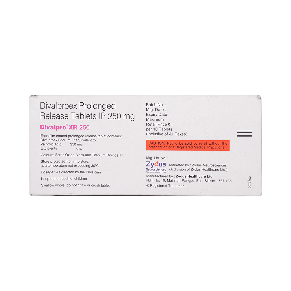 Divalpro XR 250 Tablet