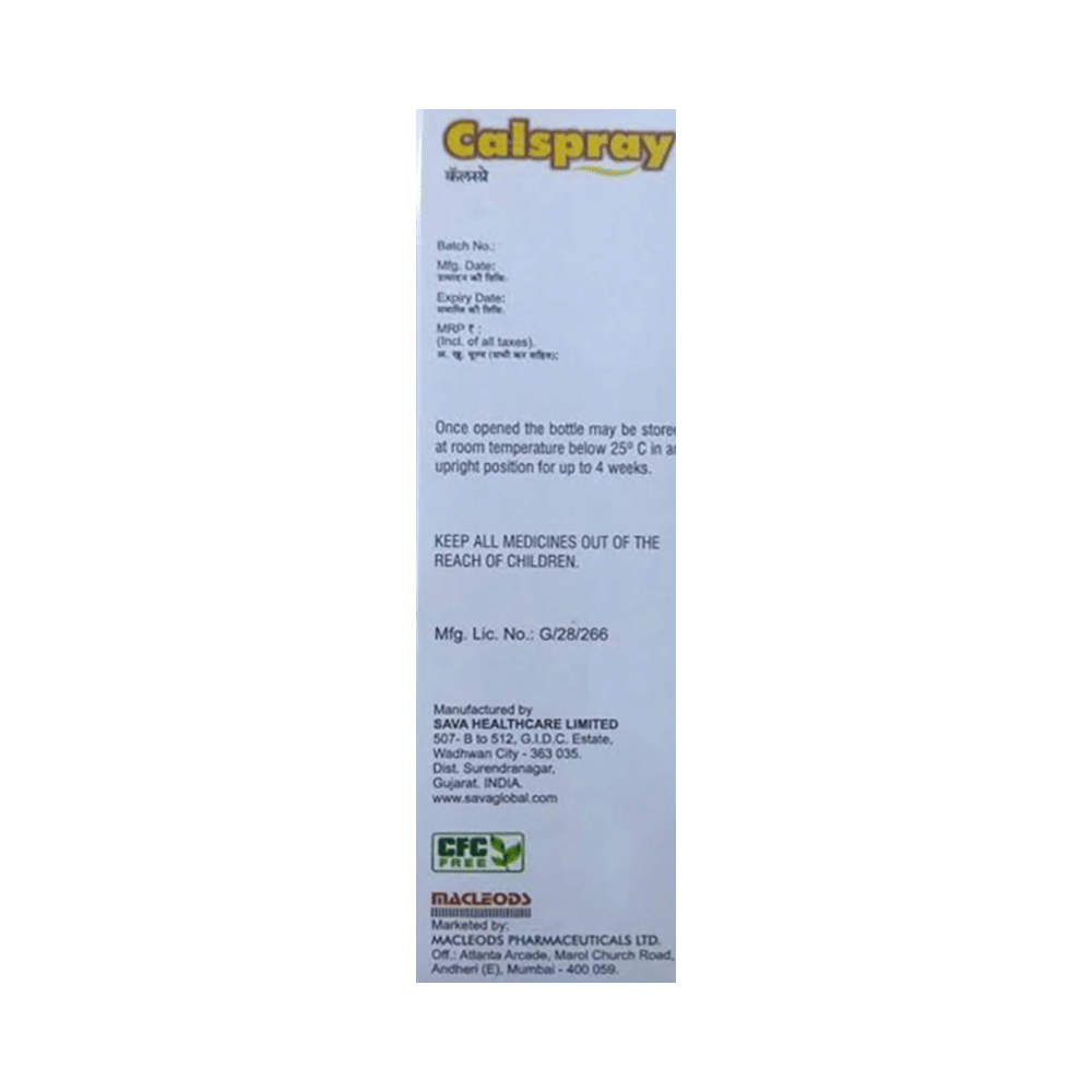 Calspray Nasal Solution