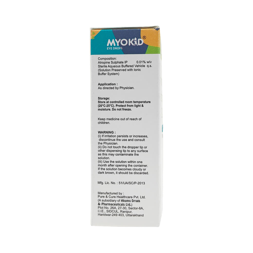 Myokid 0.01% Eye Drop