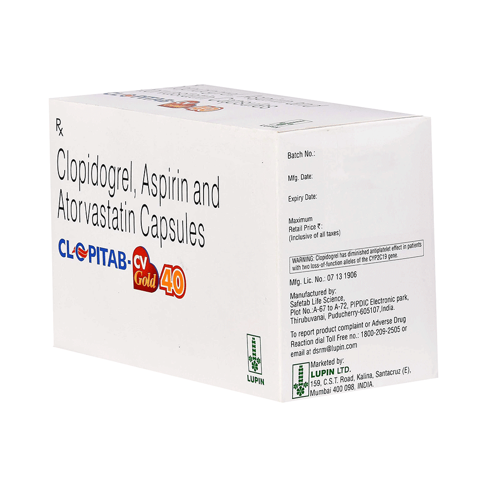 Clopitab-CV Gold 40 Capsule