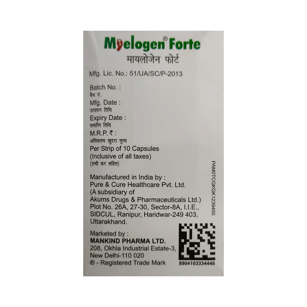 Myelogen Forte Capsule