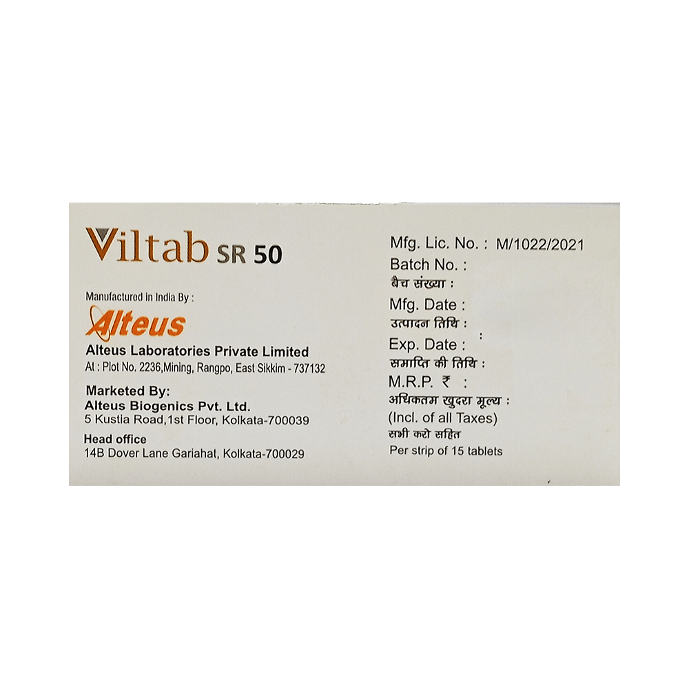 Viltab SR 50 Tablet