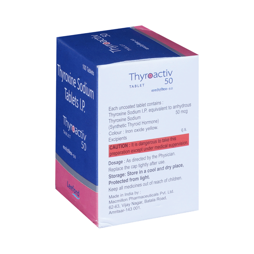 Thyroactiv 50 Tablet