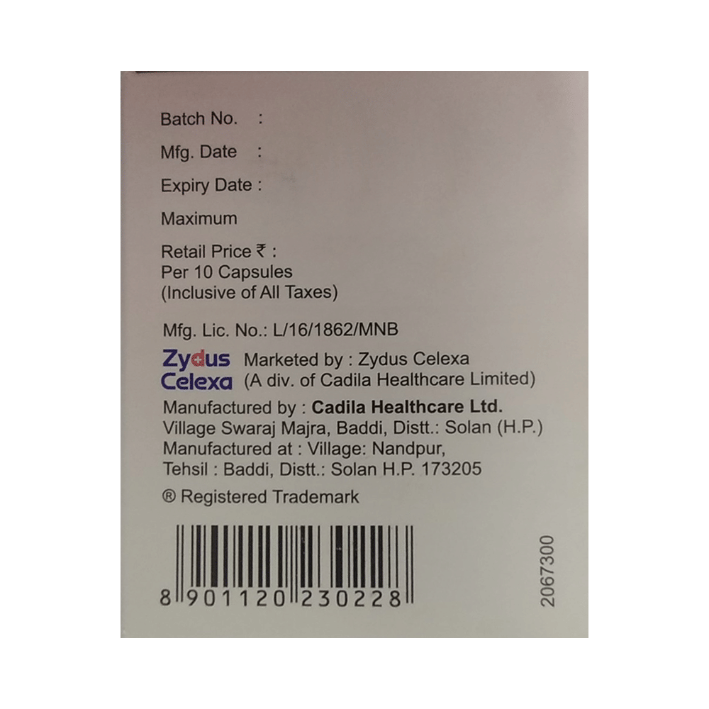 Myelostat 500mg Capsule