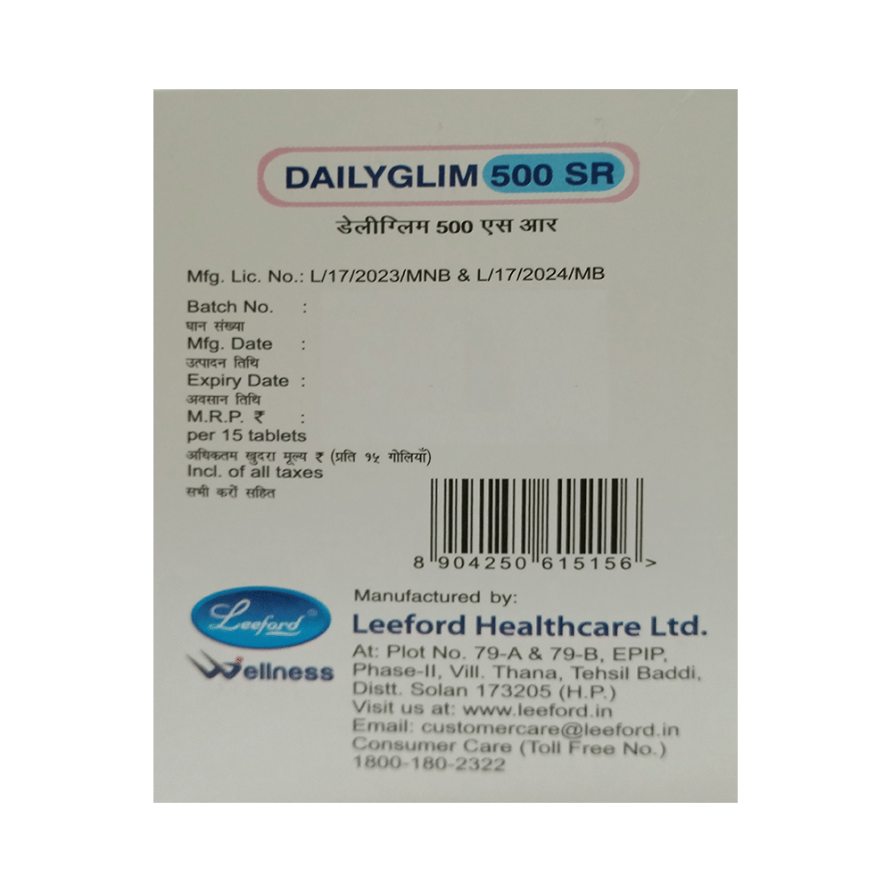 Dailyglim 500 SR Tablet