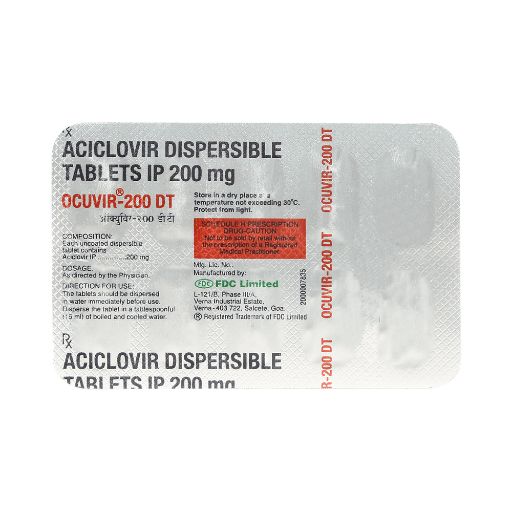Ocuvir 200 DT Tablet