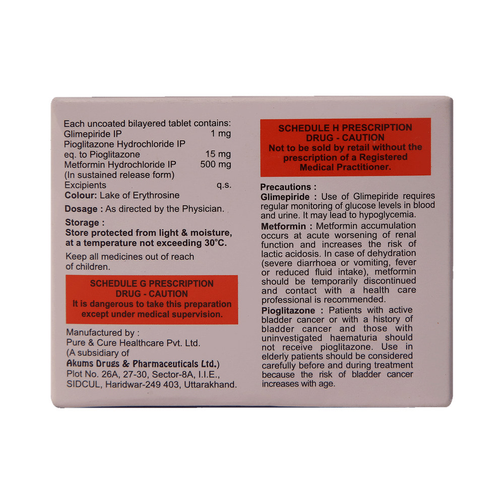 Laformin GP 1mg Tablet