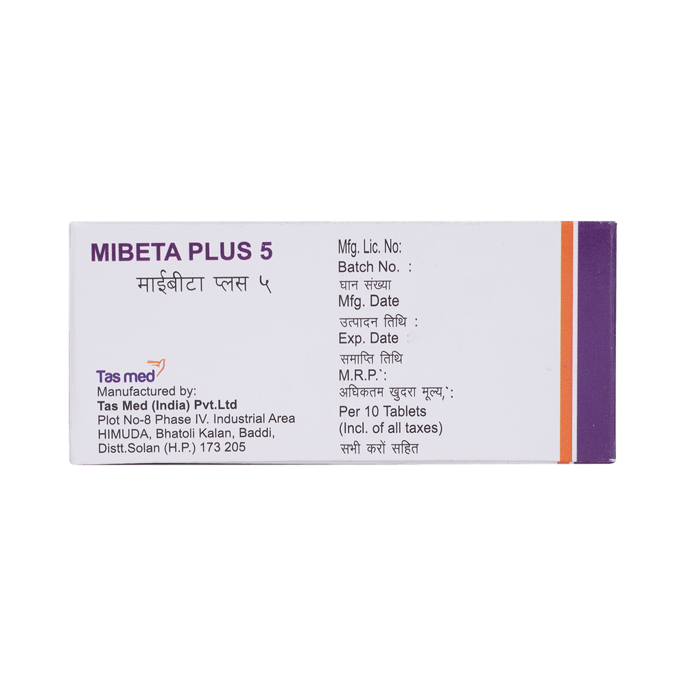Mibeta-Plus 5 Tablet SR
