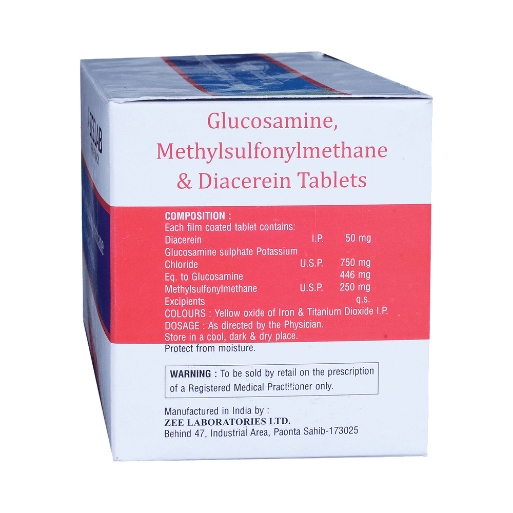 Glucoswell Plus 50mg/750mg/250mg Tablet