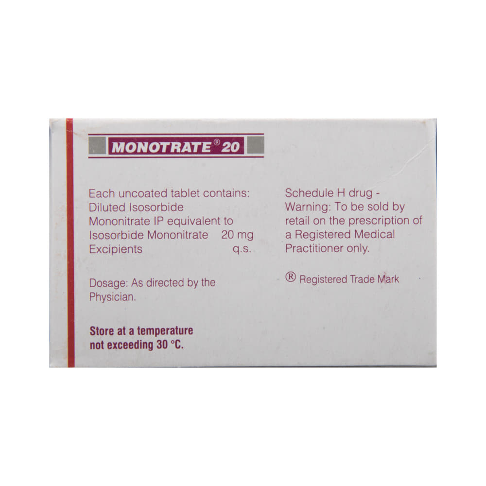 Monotrate 20 Tablet