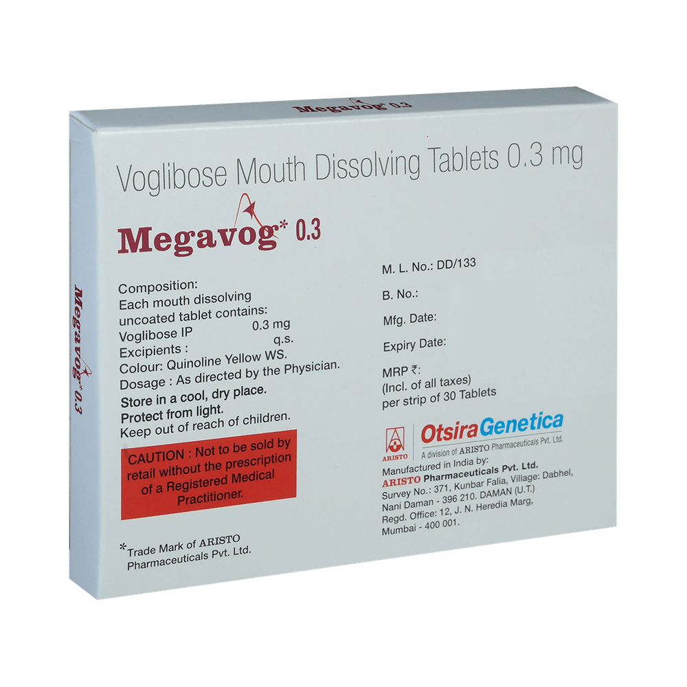 Megavog 0.3 Tablet MD