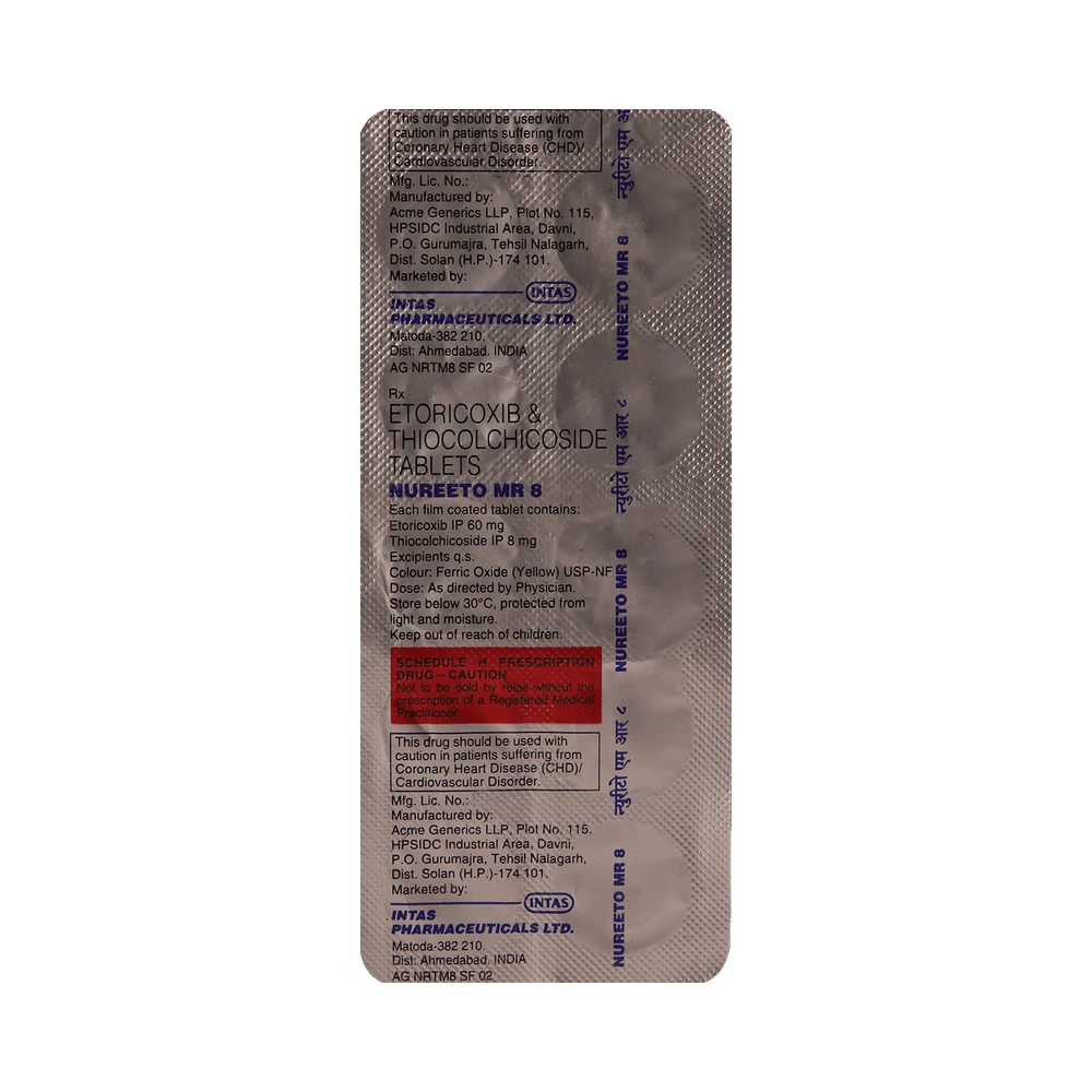 Nureeto-MR 8 Tablet