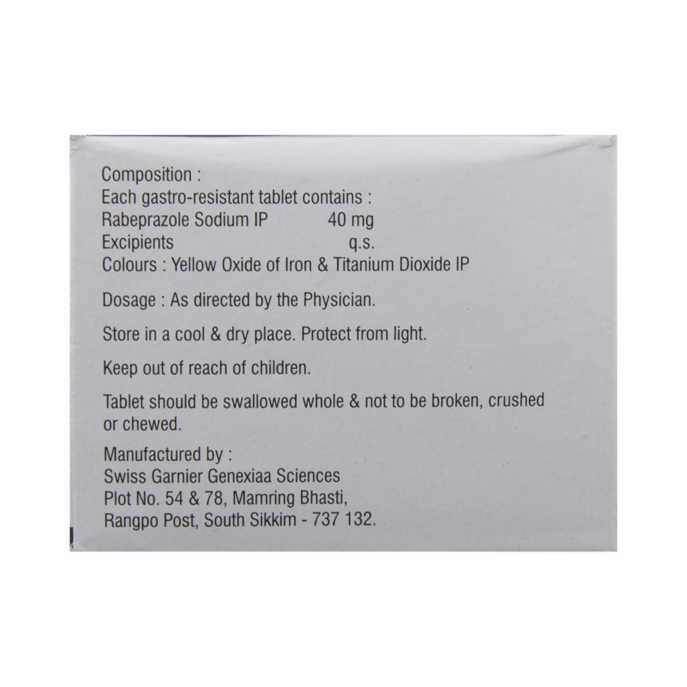 Rabifast 40 Tablet