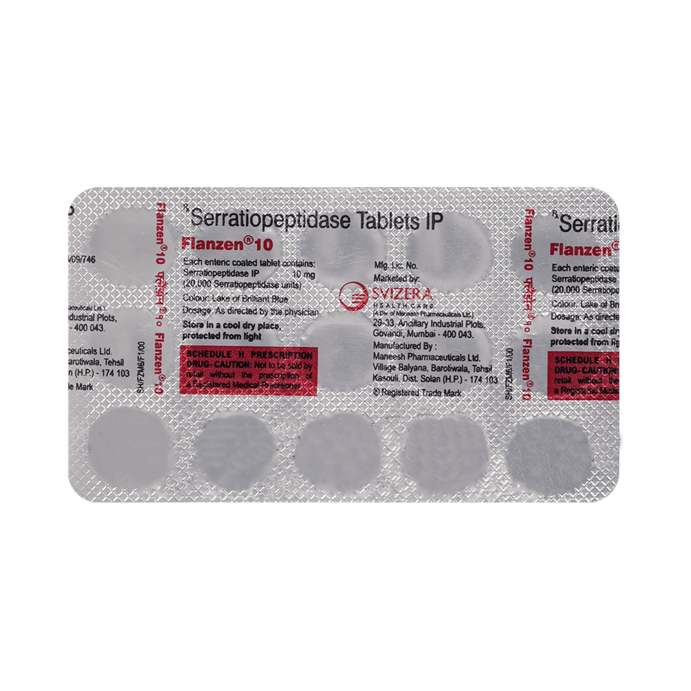 Flanzen 10 Tablet