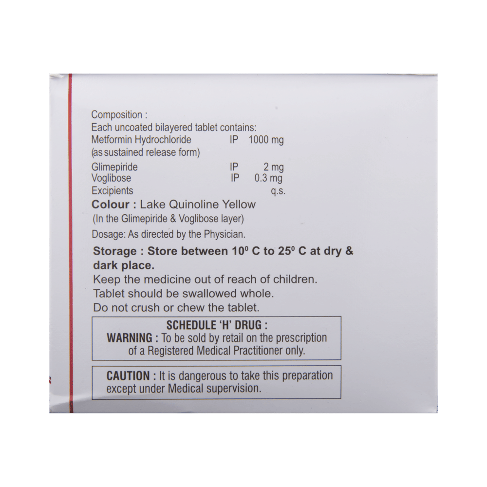 Glimisave MV2 Forte Tablet SR