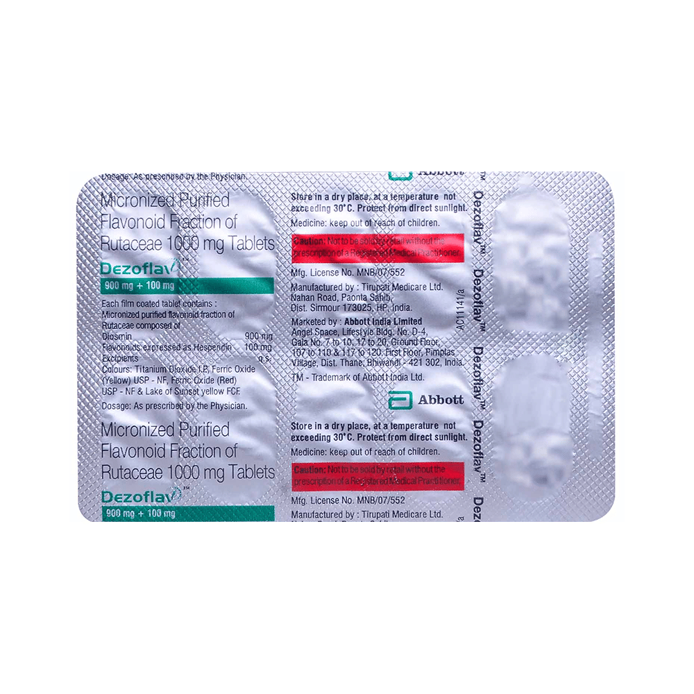 Dezoflav Tablet