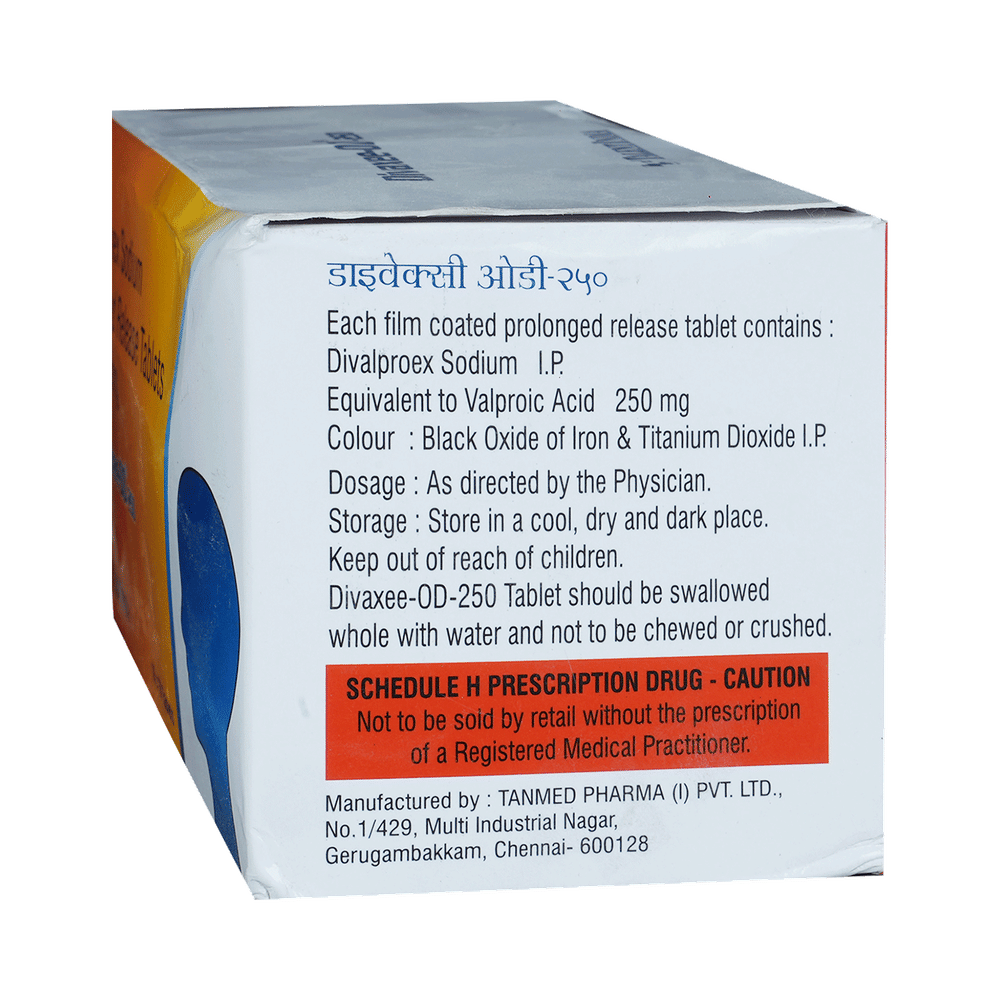 Divaxee OD 250 Tablet PR