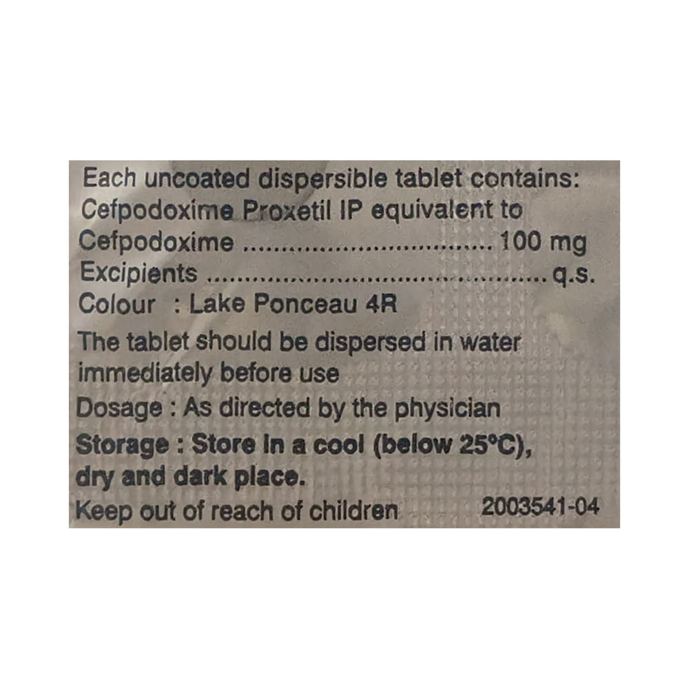 Opox 100mg Tablet DT