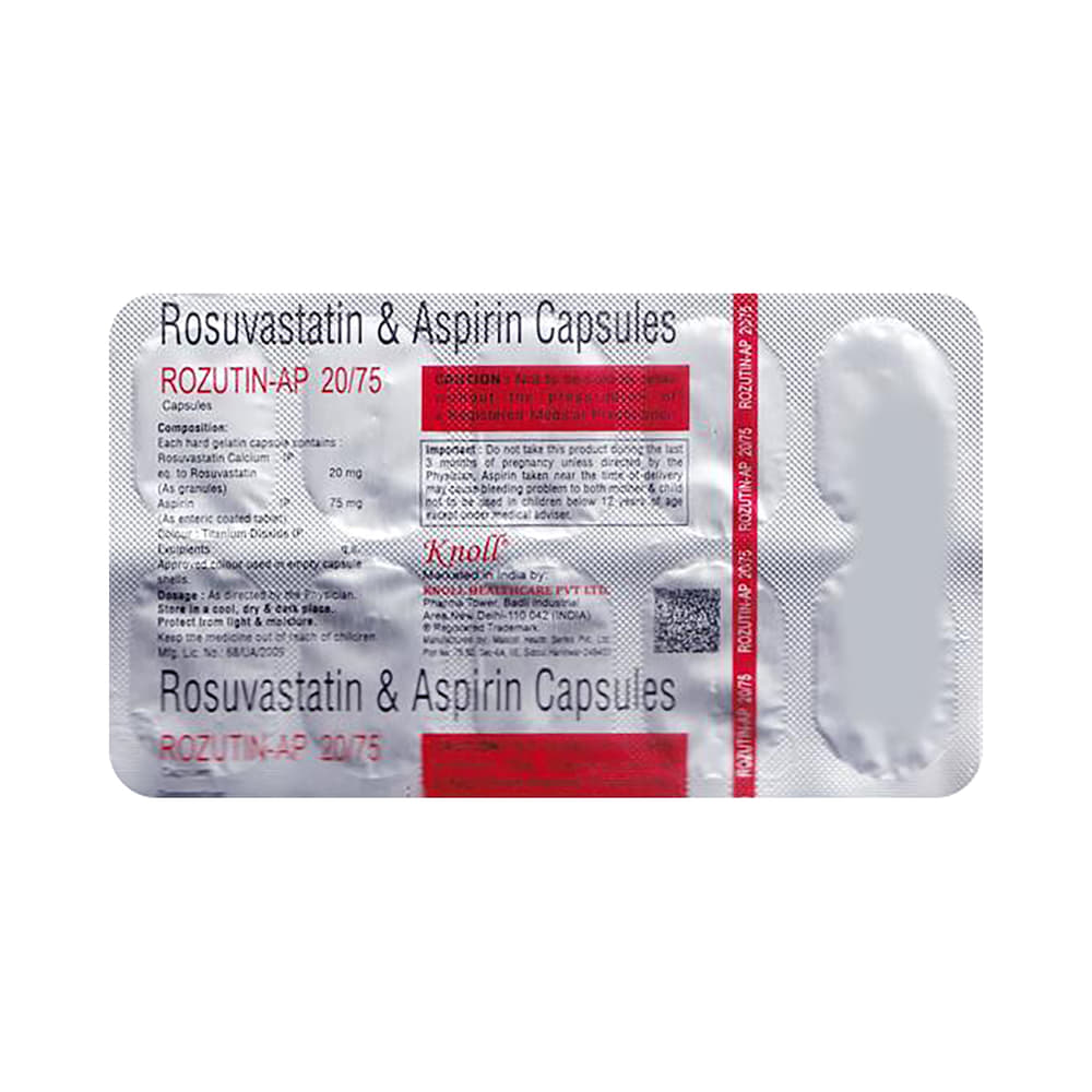 Rozutin AP 20mg/75mg Capsule