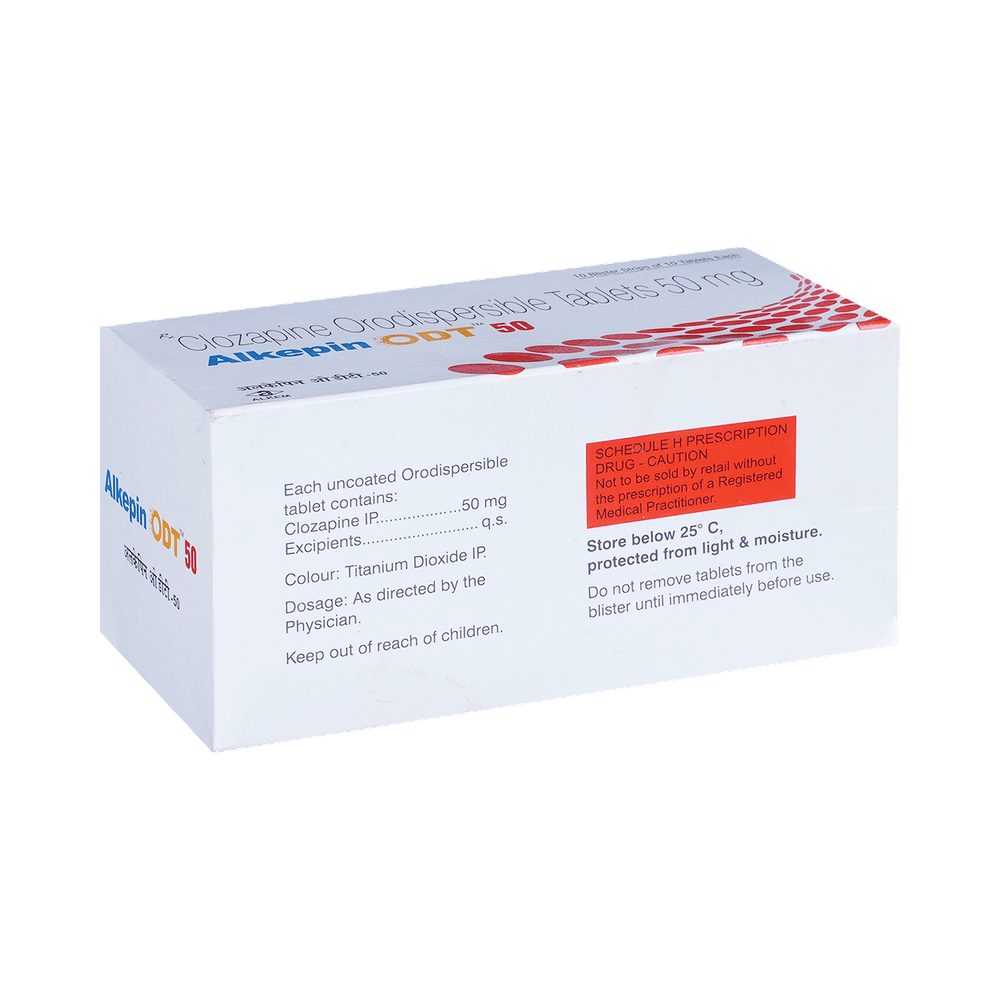 Alkepin Odt 50mg Tablet