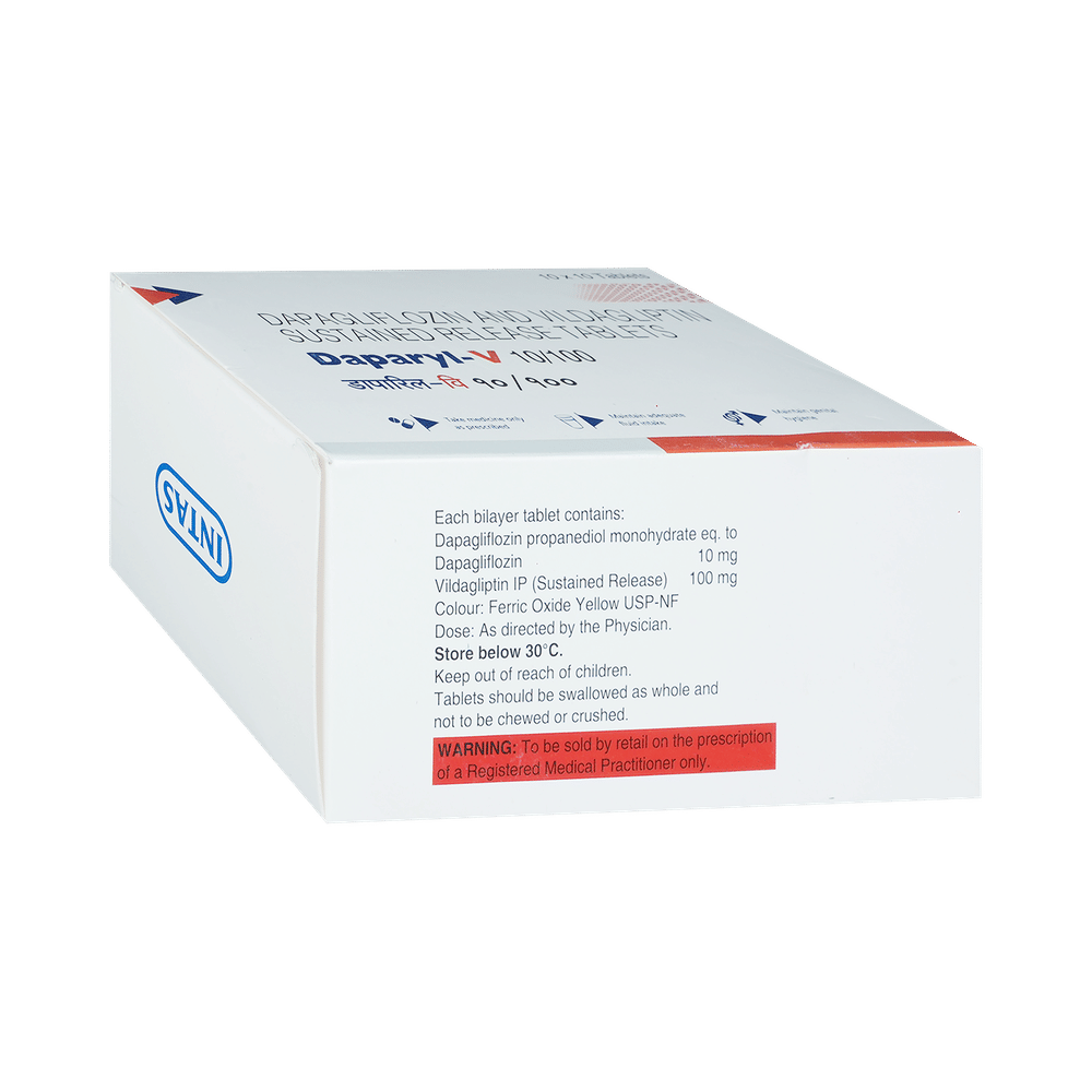 dapaRYL V 10mg/100mg Tablet
