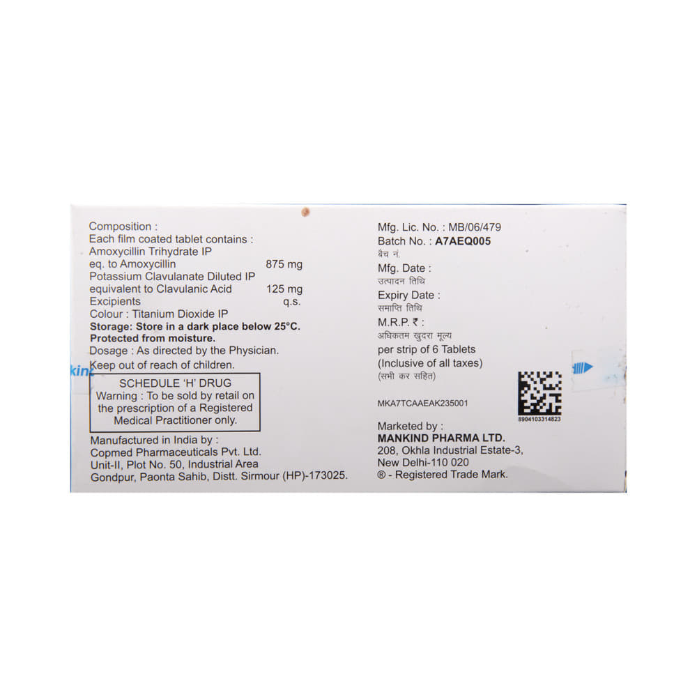 Moxikind-CV 1gm Tablet