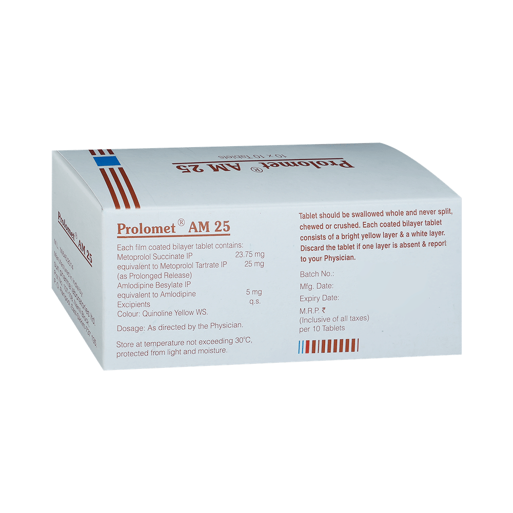 Prolomet AM 25 Tablet PR