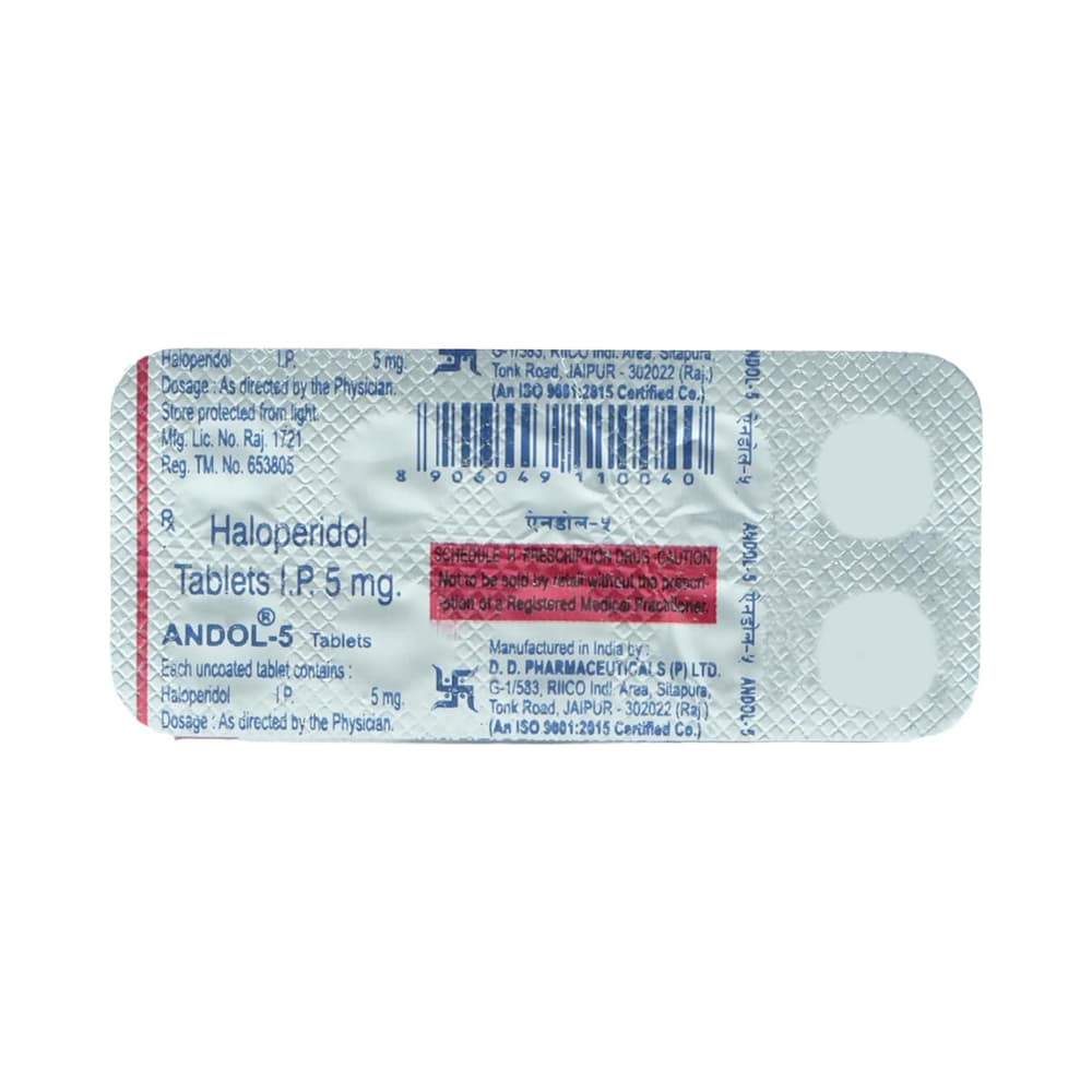 Andol 5mg Tablet