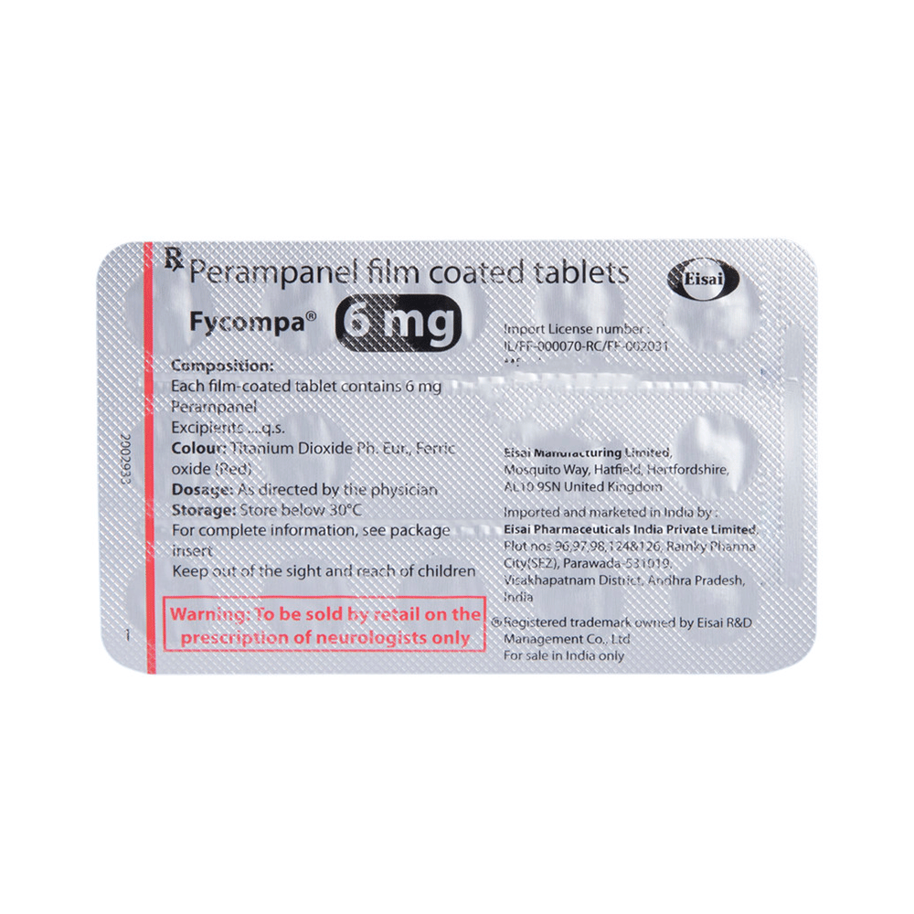 Fycompa 6mg Tablet