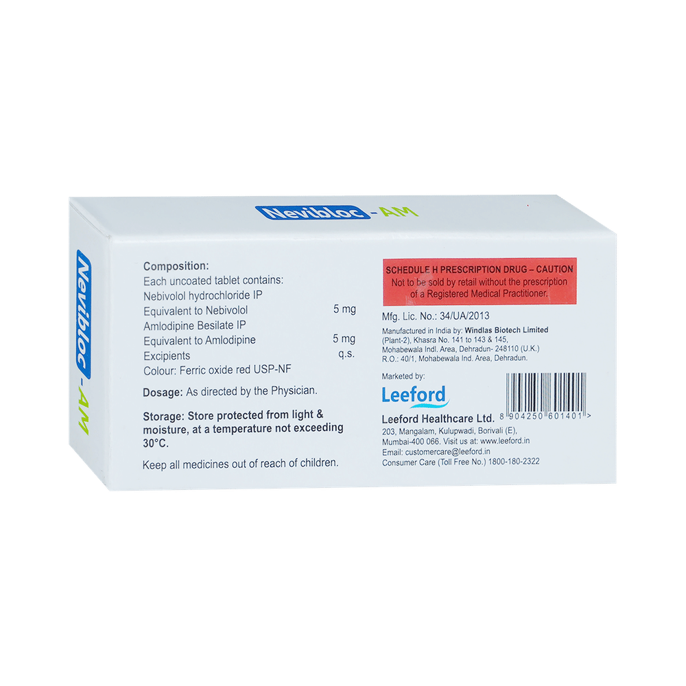 Nevibloc AM 5mg/5mg Tablet