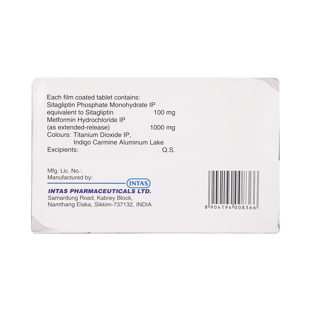 Ignalis-M 100/1000 Tablet ER