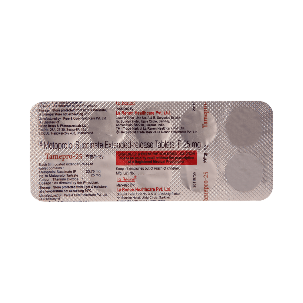 Tamepro 25mg Tablet