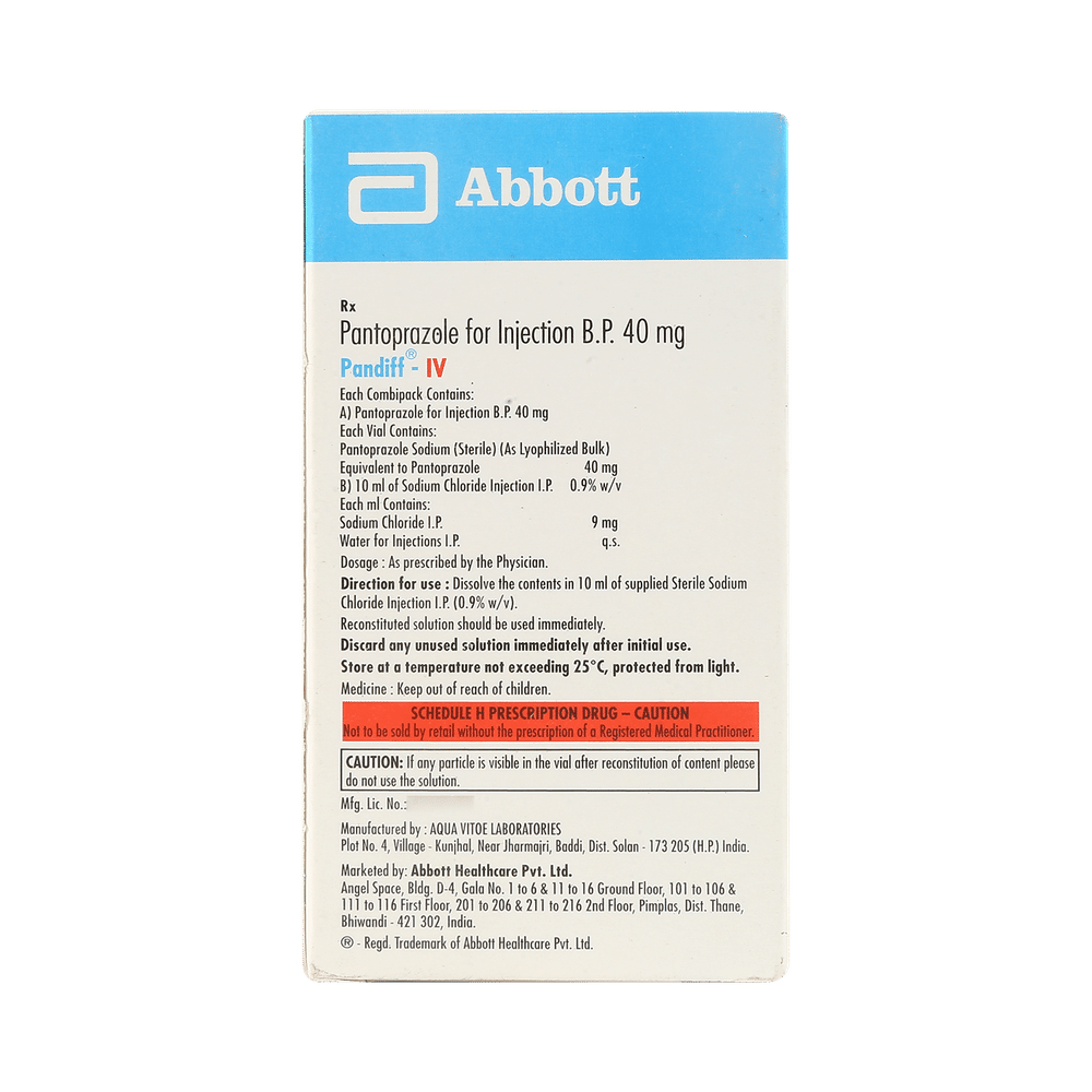 Pandiff 40mg Injection
