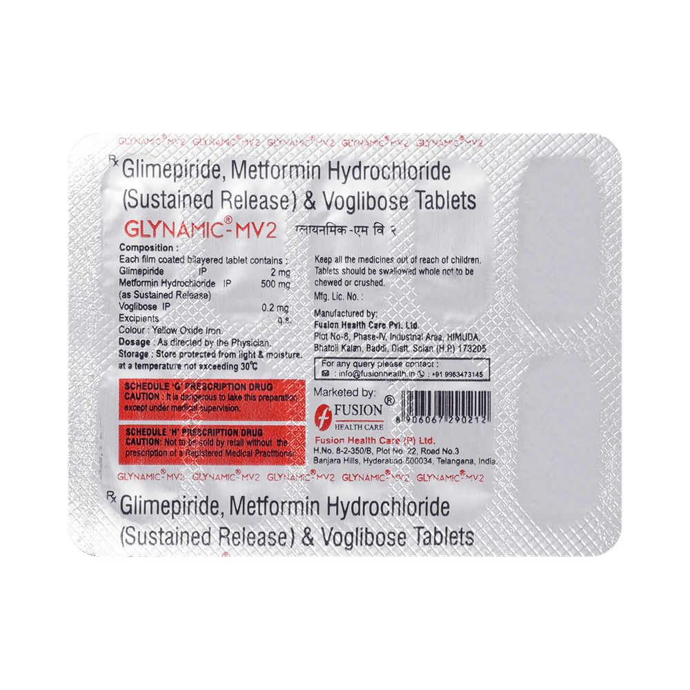 Glynamic MV 2 Tablet