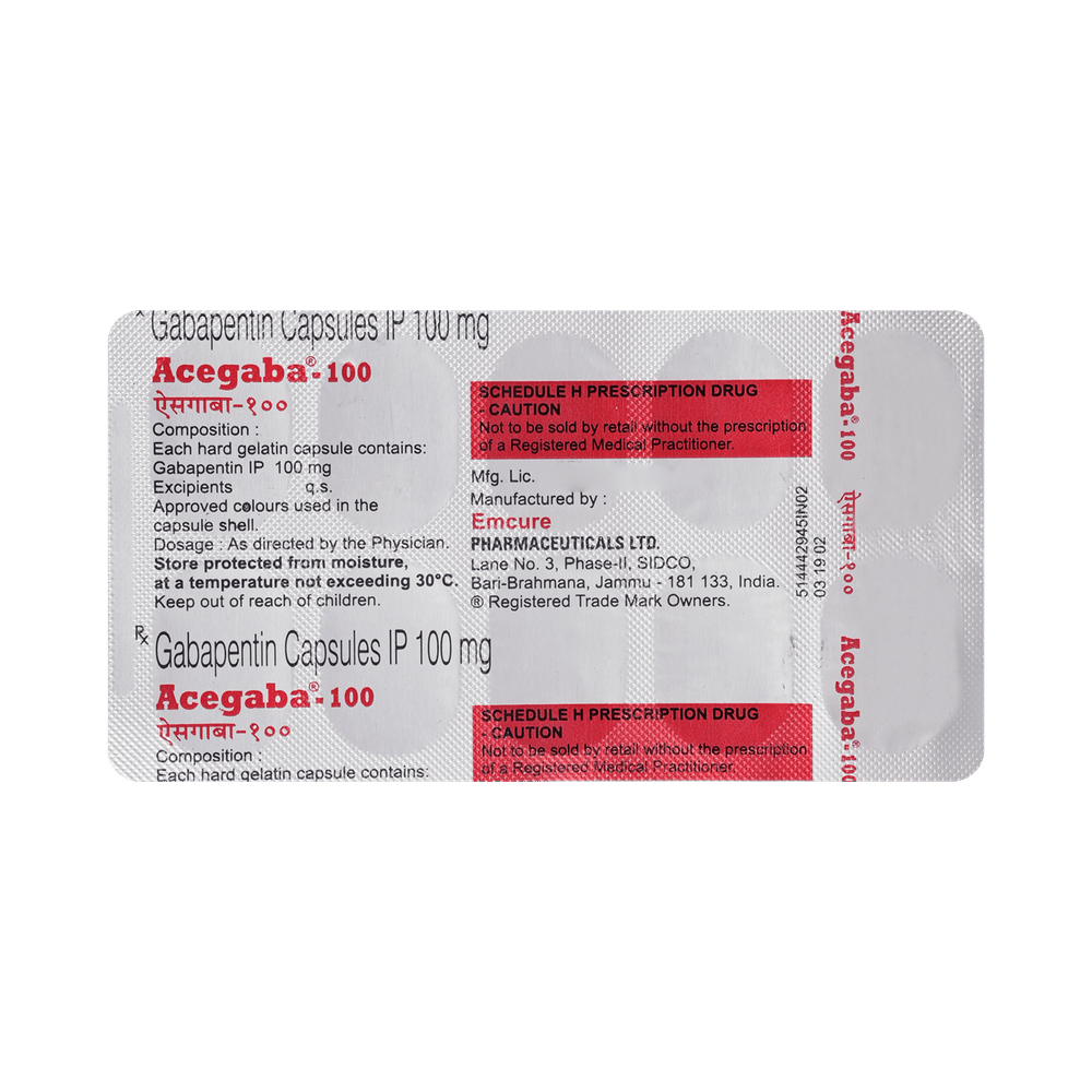 Acegaba 100 Capsule
