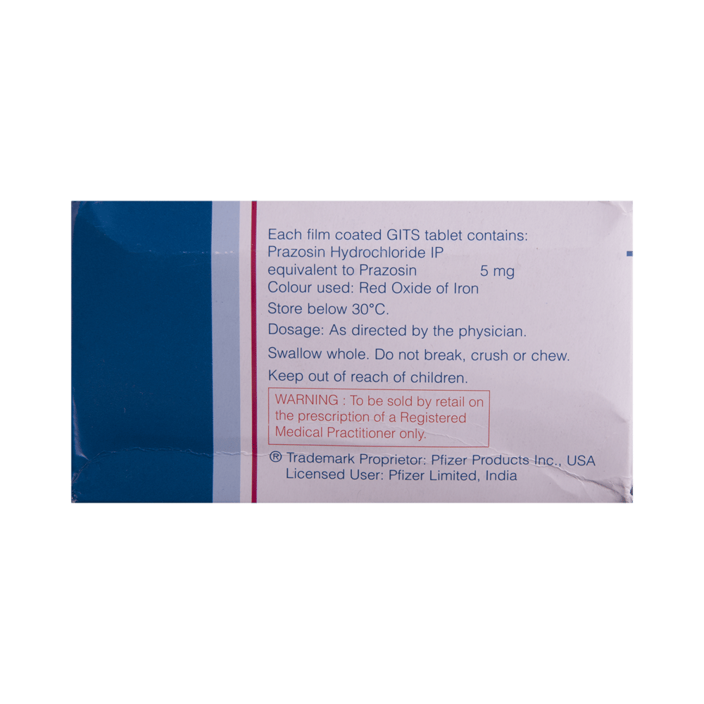 Minipress XL 5mg Tablet