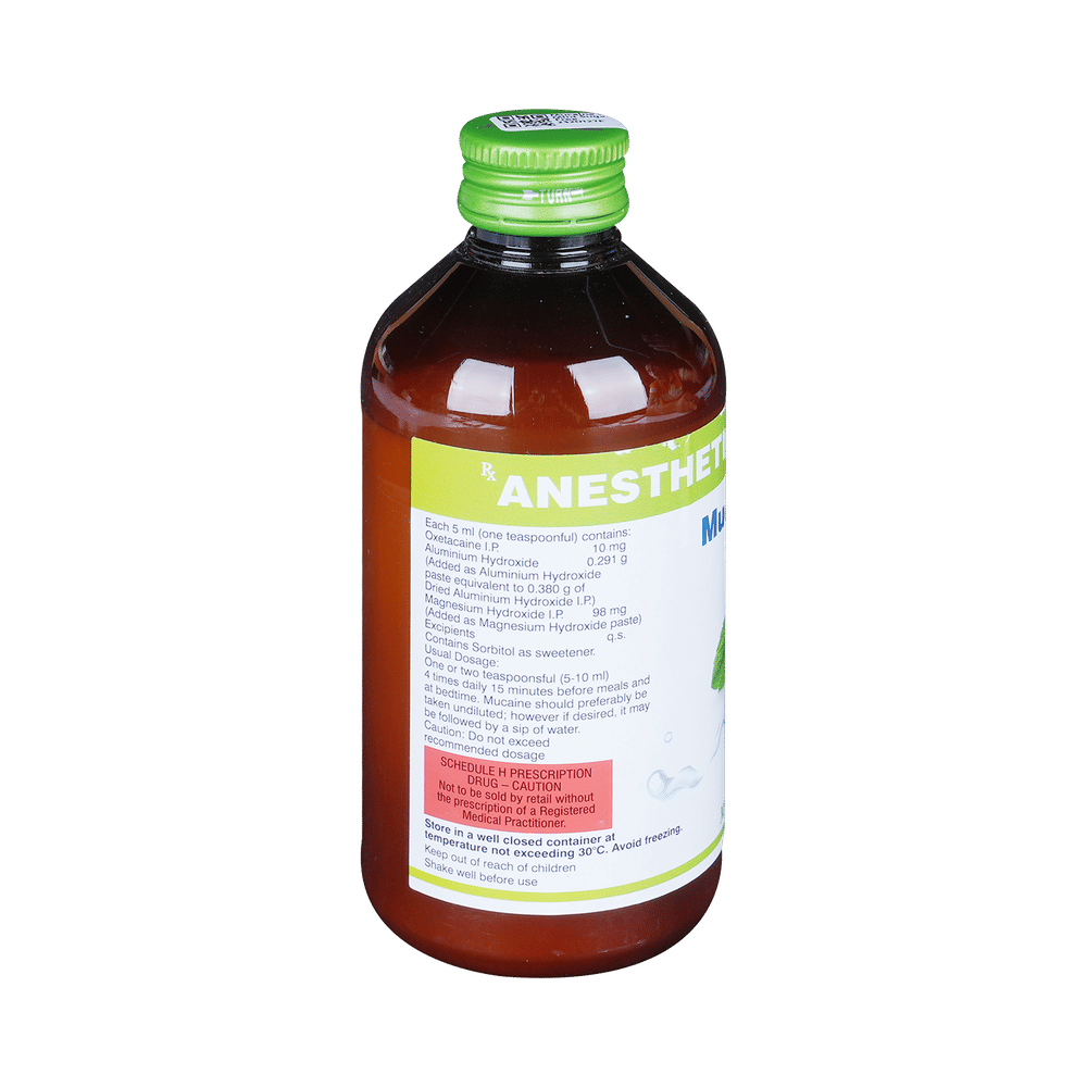 Mucaine Gel Mint Sugar Free