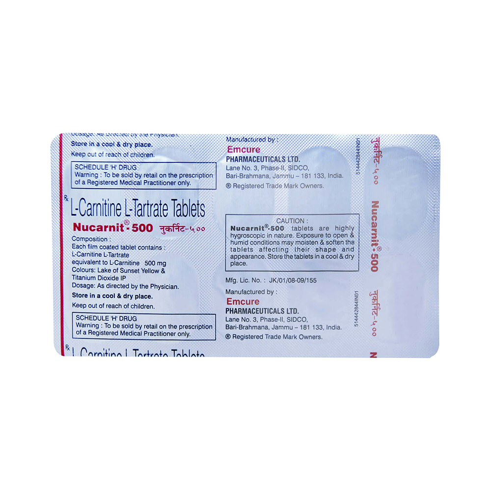 Nucarnit 500 Tablet
