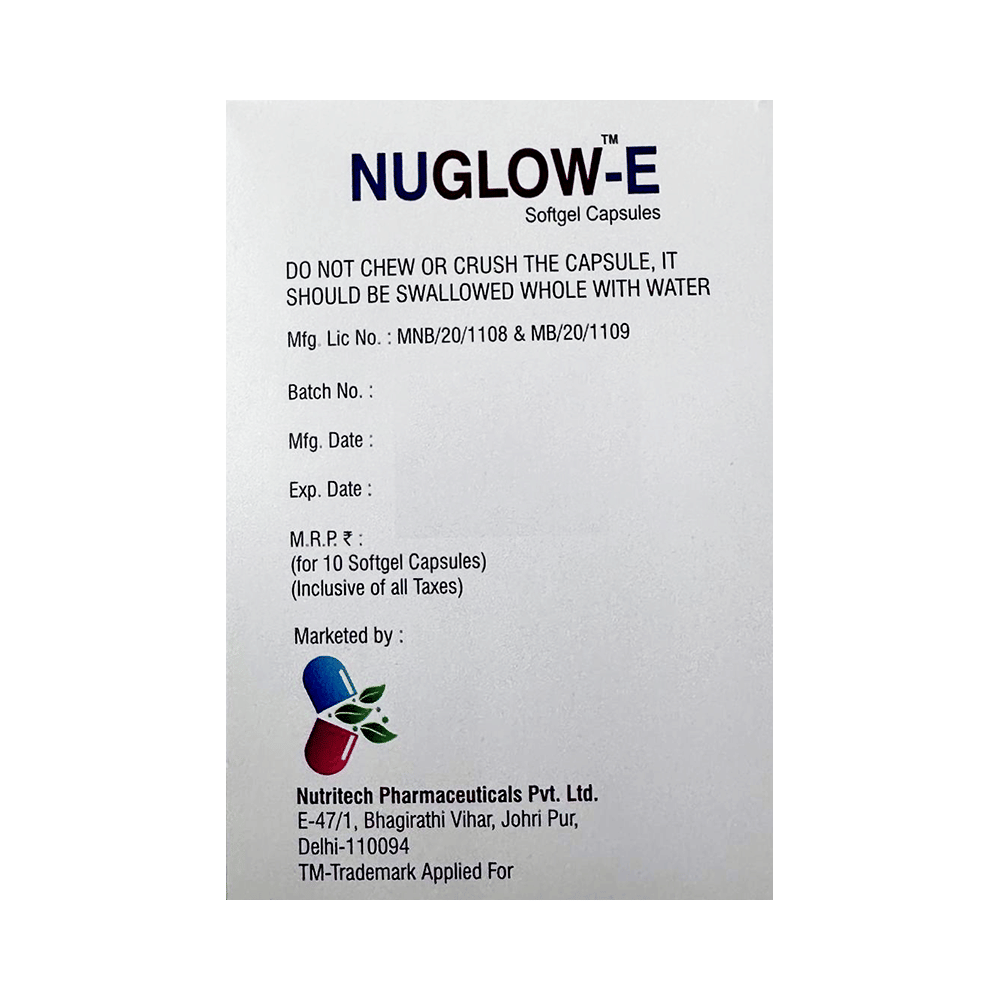 Nuglow-E Softgel Capsule
