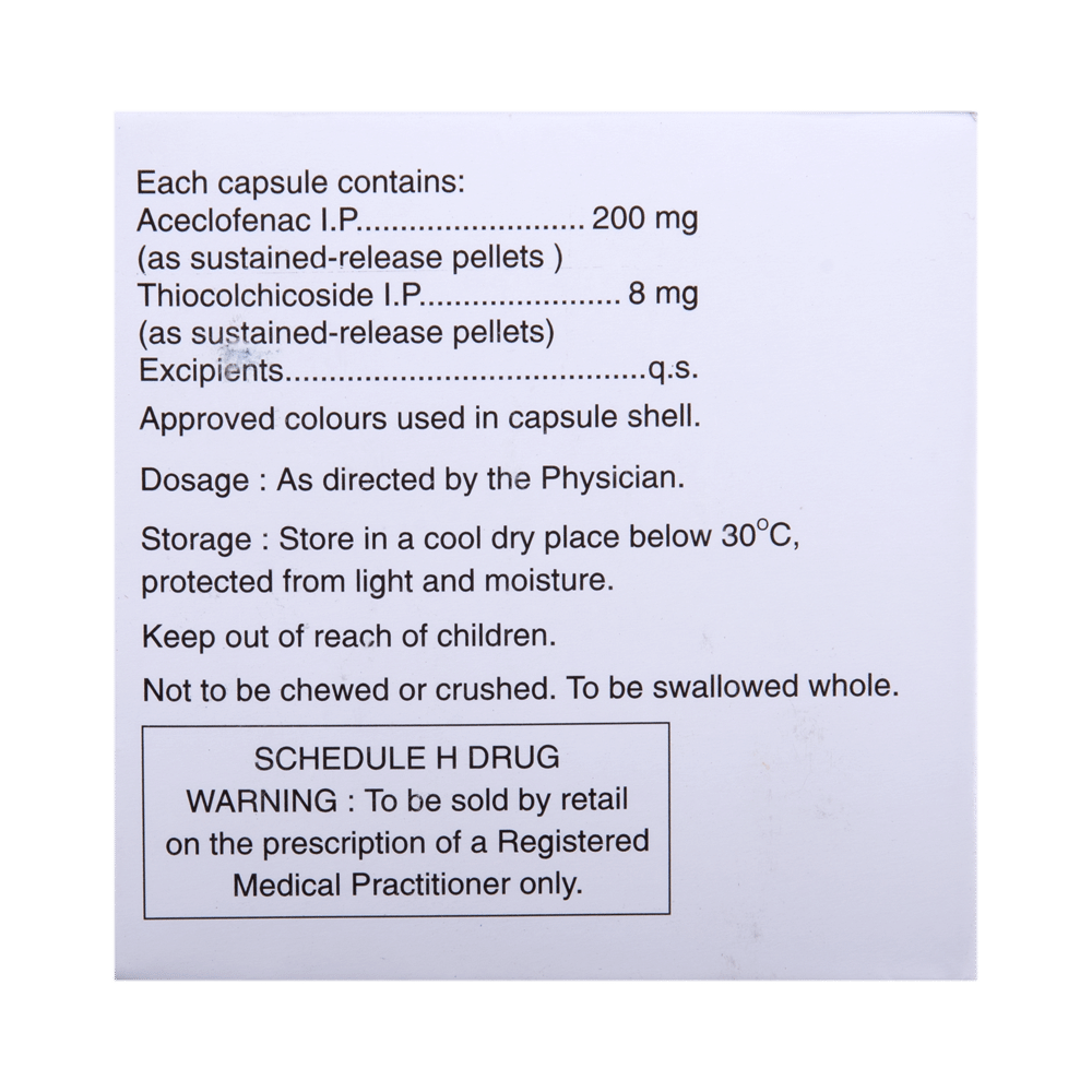 Thiox OD 8 Capsule SR