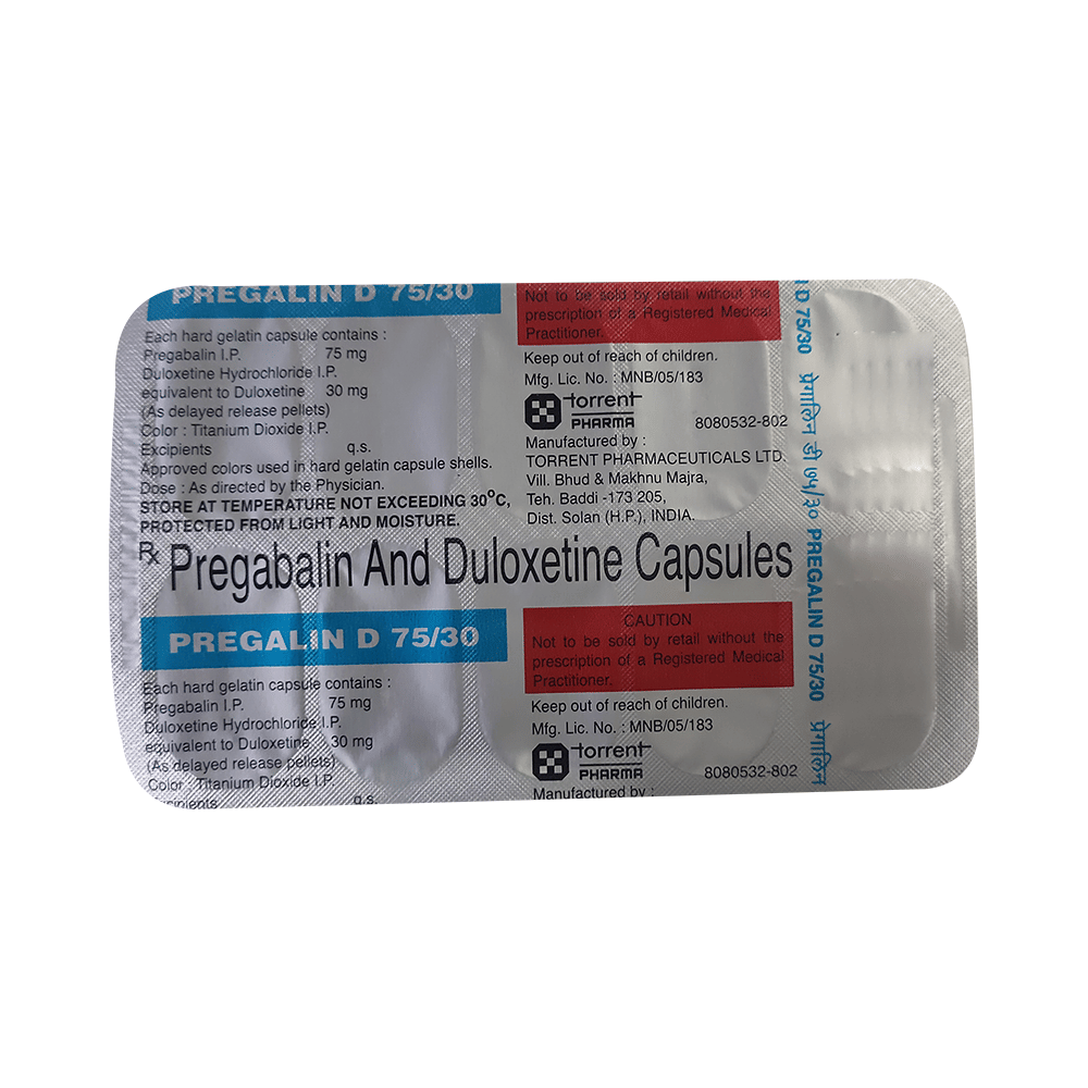 Pregalin D 75/30 Capsule